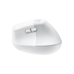 Logitech Lift Vertical Ergonomic Mouse - Optisk Trådløs Hvid for Optimal Komfort og Præcision
